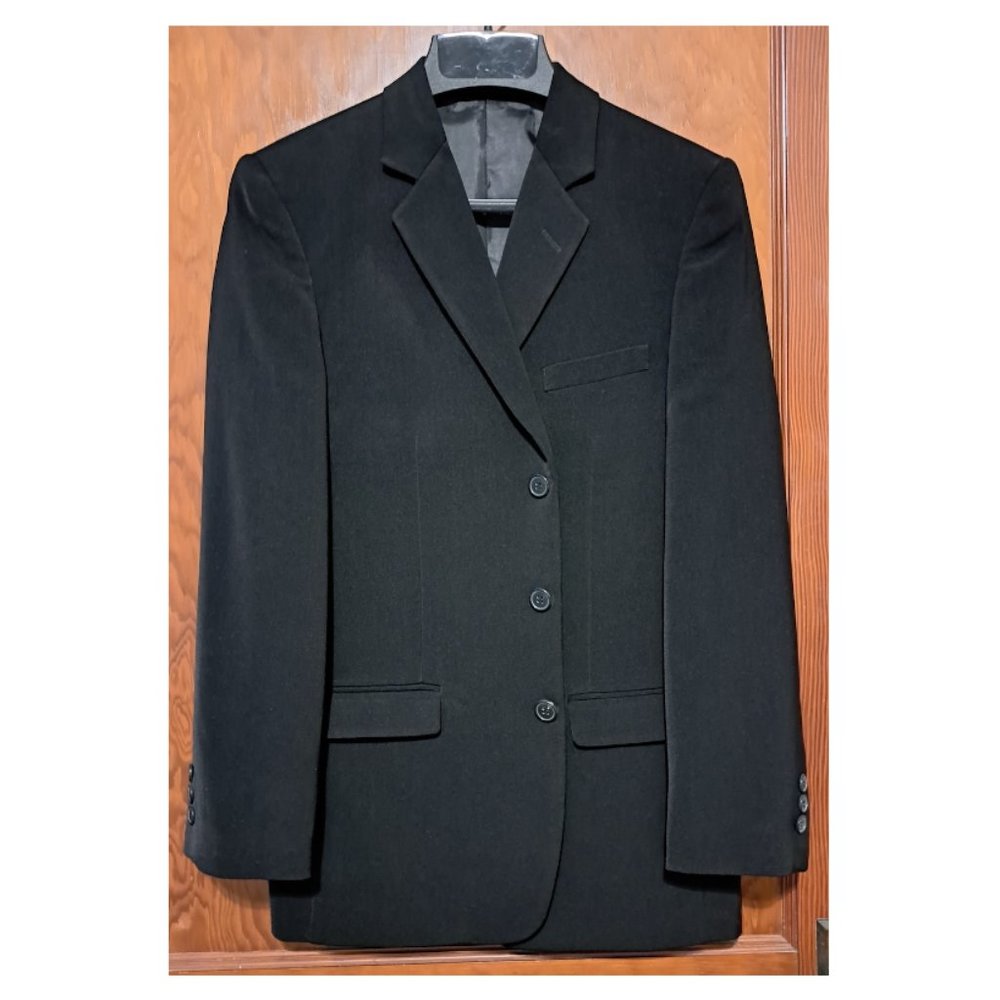 Black Barrage Suit for Young Men